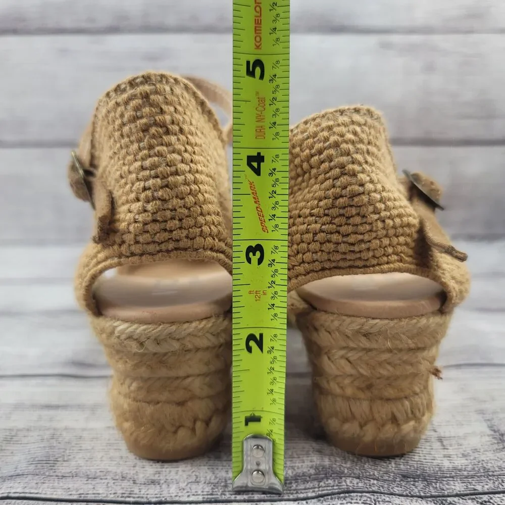 Viscata Espadrilles Tan Size EU 40 US 9 Suede